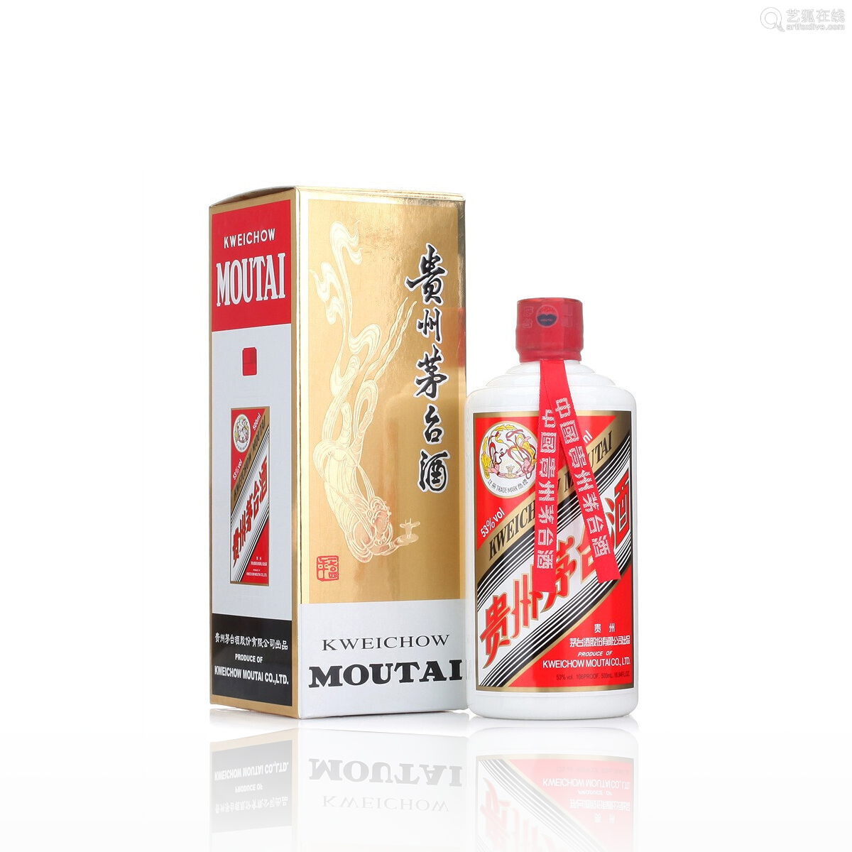 大连鸡年生肖茅台酒瓶回收